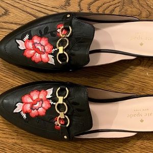 Kate Spade Mules Black size 9.5